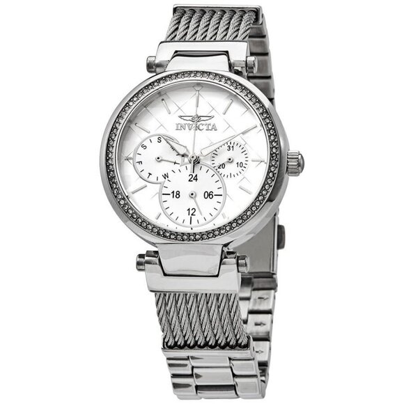 NWT Invicta Fashion Ladies Quartz Steel Authentic Watch - Picture 1 of 3